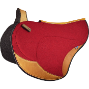 Tapis de CSO Wool OpenJump rouge, châtaigne